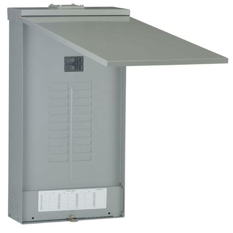 exterior electrical breaker box|outdoor breaker box with main.